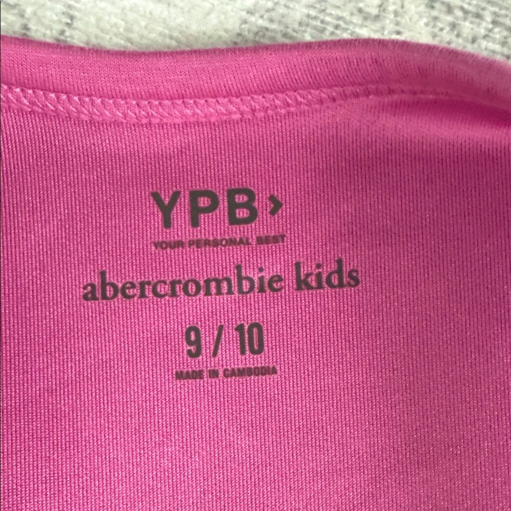 Abercrombie kids YPB Girls Sleeveless Drawstring Waist active dress  - Magenta